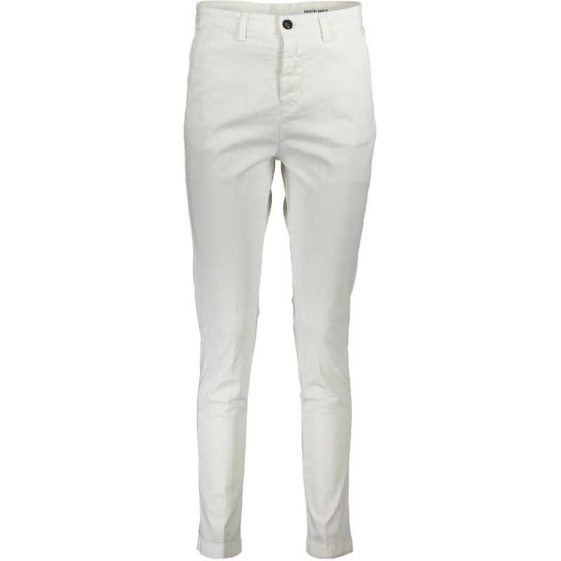 NORTH SAILS WHITE WOMAN TROUSERS