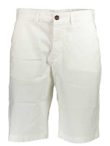 NORTH SAILS WHITE MEN'S BERMUDA PANTS