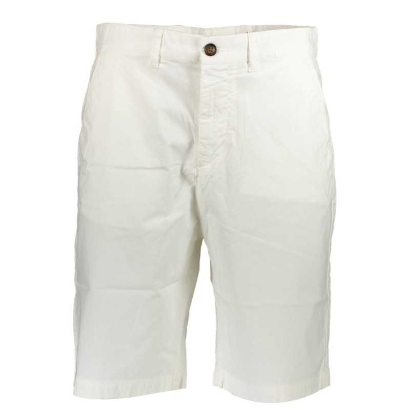 NORTH SAILS WHITE MEN'S BERMUDA PANTS