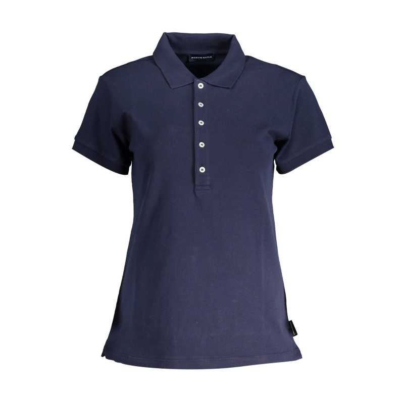 NORTH SAILS POLO MANICHE CORTE DONNA BLU