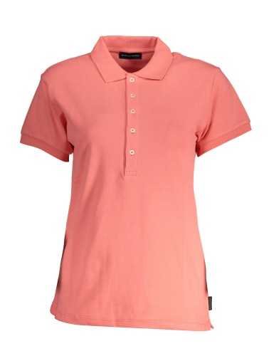 NORTH SAILS POLO SHORT SLEEVE WOMAN PINK