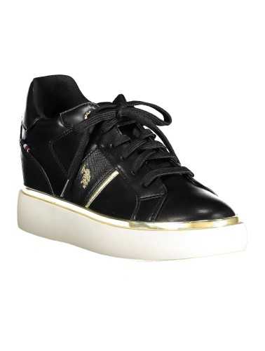 US POLO BEST PRICE BLACK WOMEN'S SPORT SHOES