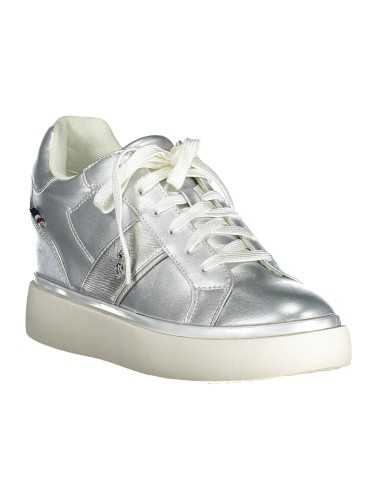 US POLO BEST PRICE SILVER WOMEN'S SPORTS SHOES