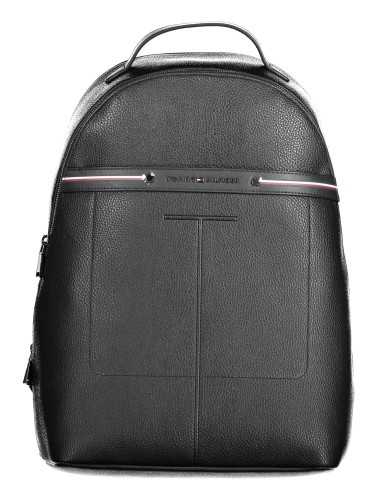 TOMMY HILFIGER MAN BLACK BACKPACK