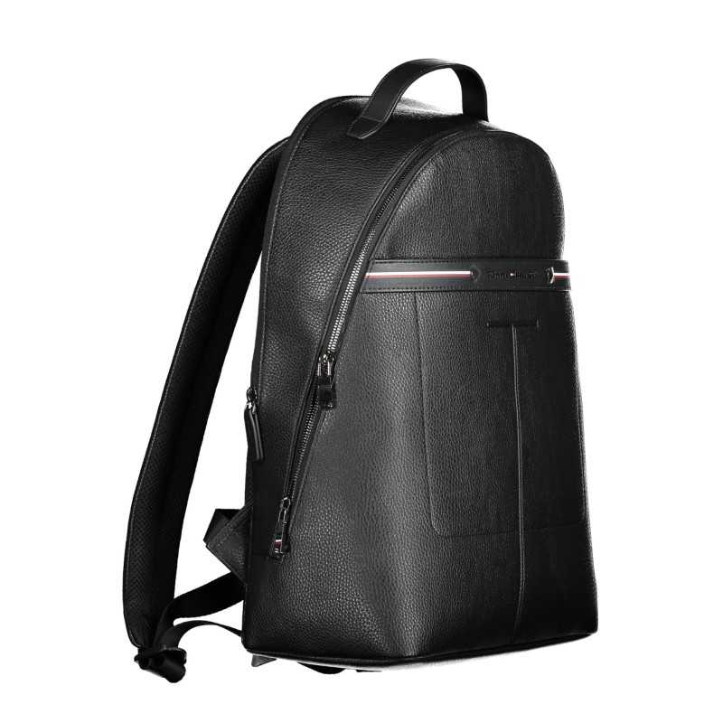 TOMMY HILFIGER MAN BLACK BACKPACK