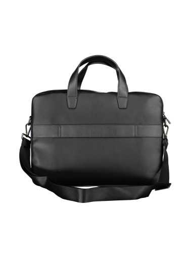 TOMMY HILFIGER MAN BLACK BRIEFCASE