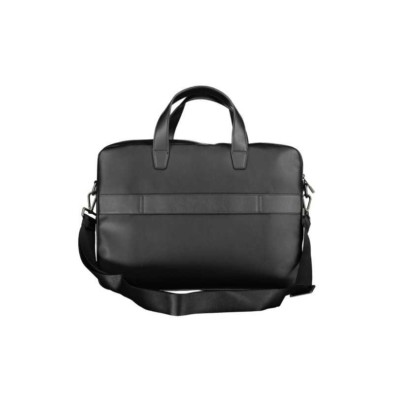 TOMMY HILFIGER MAN BLACK BRIEFCASE