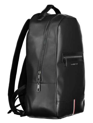 TOMMY HILFIGER MAN BLACK BACKPACK