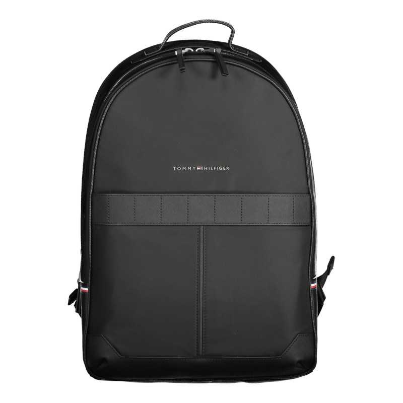 TOMMY HILFIGER MAN BLACK BACKPACK