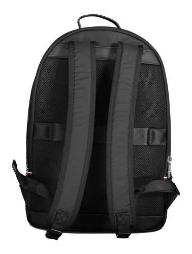 TOMMY HILFIGER MAN BLACK BACKPACK