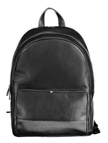 TOMMY HILFIGER MAN BLACK BACKPACK