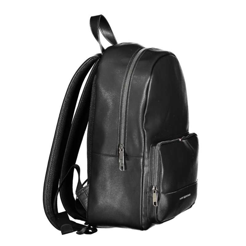 TOMMY HILFIGER MAN BLACK BACKPACK