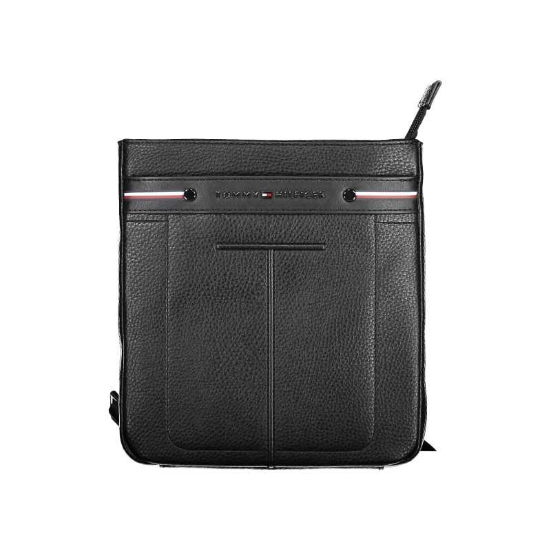 TOMMY HILFIGER MAN BLACK SHOULDER BAG