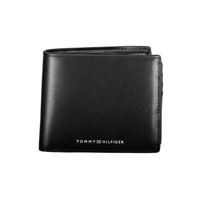 TOMMY HILFIGER BLACK MAN WALLET