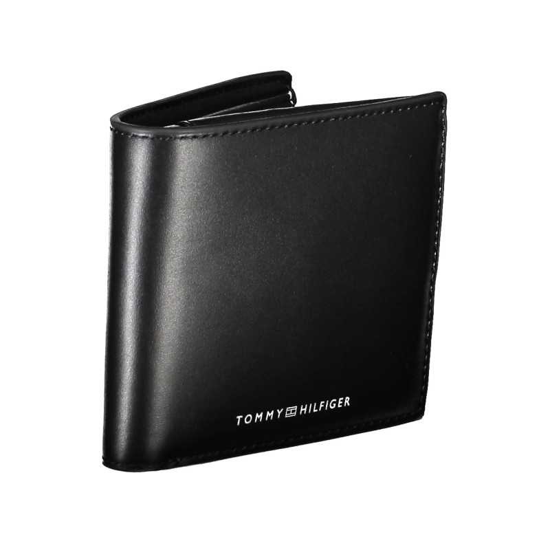 TOMMY HILFIGER BLACK MAN WALLET