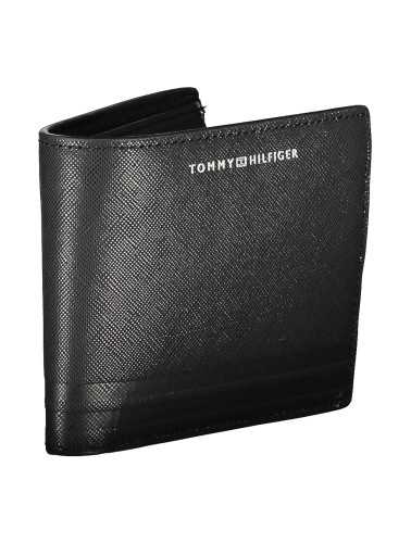 TOMMY HILFIGER BLACK MAN WALLET