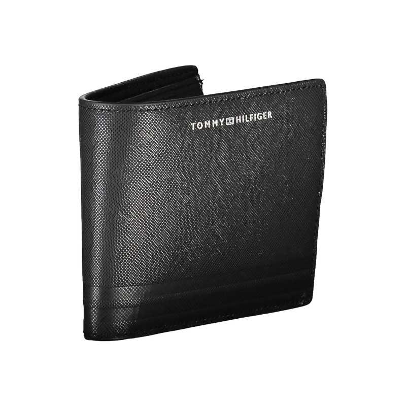 TOMMY HILFIGER BLACK MAN WALLET