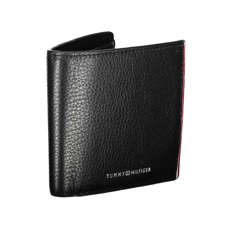 TOMMY HILFIGER BLACK MAN WALLET