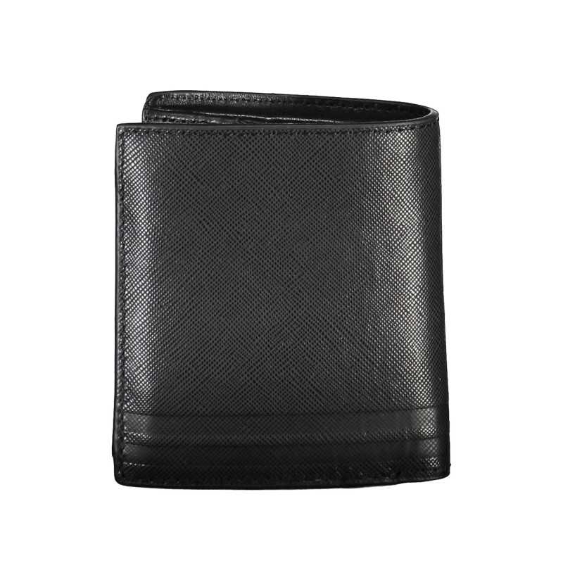 TOMMY HILFIGER BLACK MAN WALLET