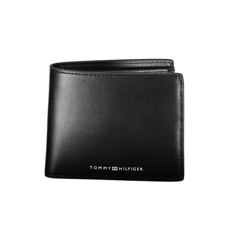 TOMMY HILFIGER BLACK MAN WALLET