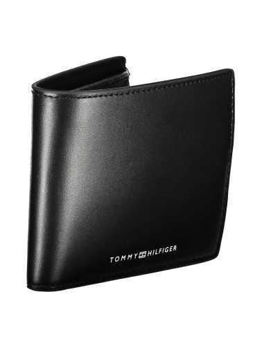 TOMMY HILFIGER BLACK MAN WALLET