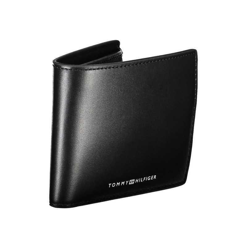 TOMMY HILFIGER BLACK MAN WALLET