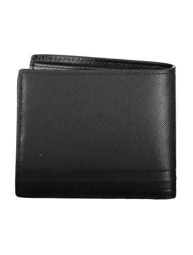 TOMMY HILFIGER BLACK MAN WALLET