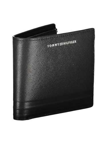 TOMMY HILFIGER BLACK MAN WALLET