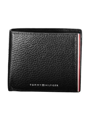 TOMMY HILFIGER BLACK MAN WALLET