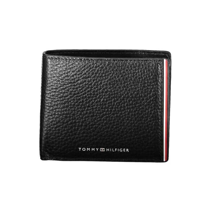 TOMMY HILFIGER BLACK MAN WALLET