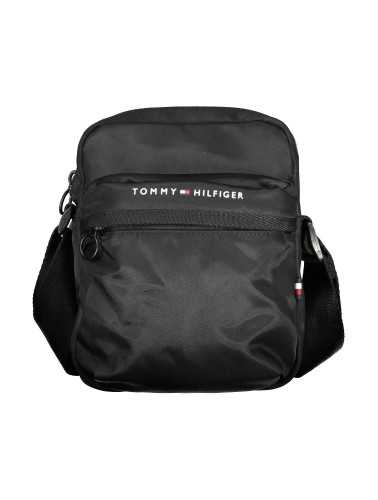 TOMMY HILFIGER MAN BLACK SHOULDER BAG