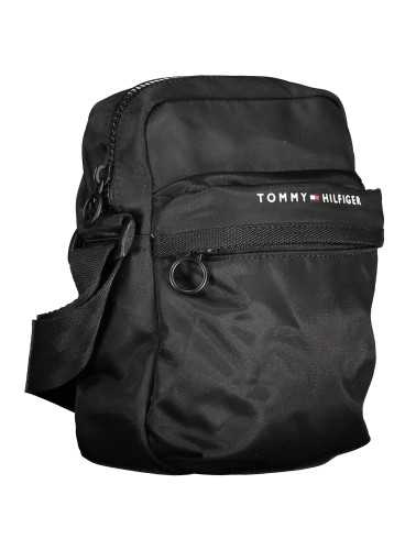 TOMMY HILFIGER MAN BLACK SHOULDER BAG