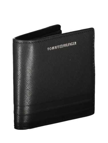 TOMMY HILFIGER BLACK MAN WALLET