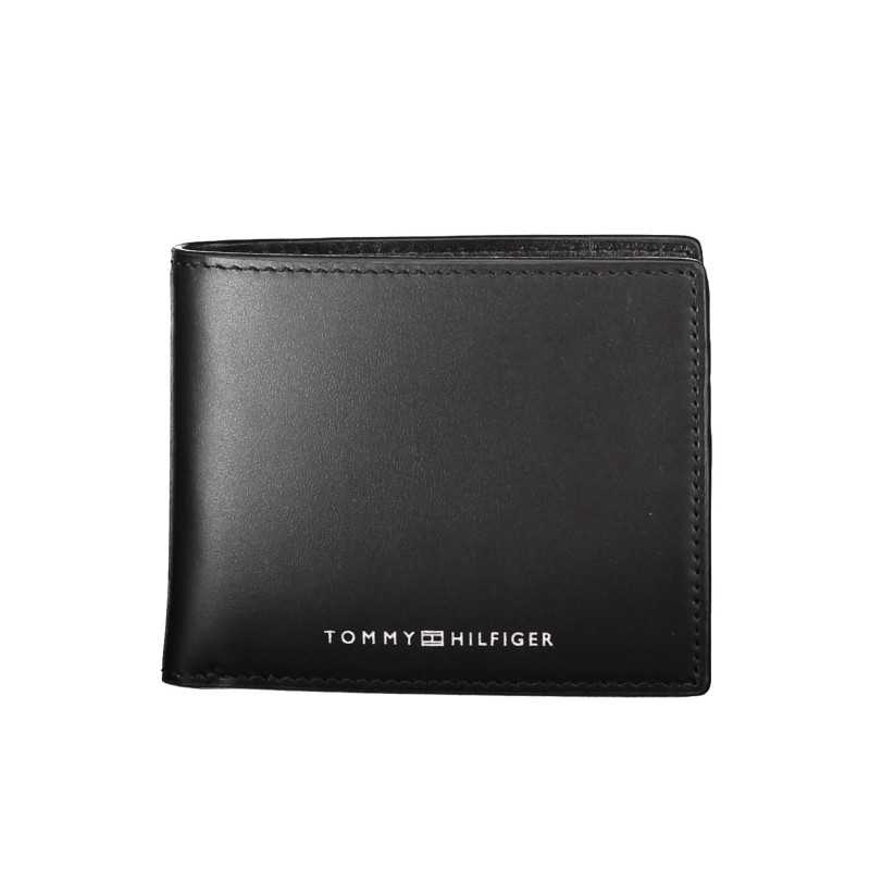 TOMMY HILFIGER BLACK MAN WALLET