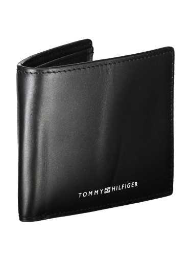 TOMMY HILFIGER BLACK MAN WALLET