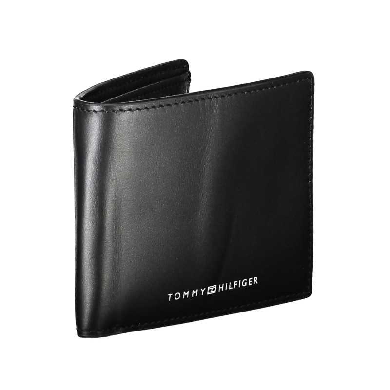 TOMMY HILFIGER BLACK MAN WALLET