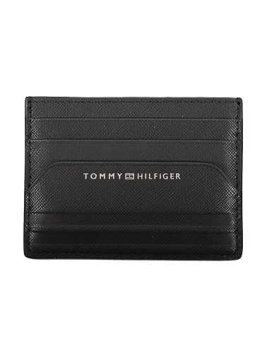 TOMMY HILFIGER BLACK MAN WALLET