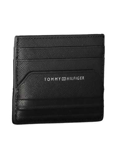 TOMMY HILFIGER BLACK MAN WALLET