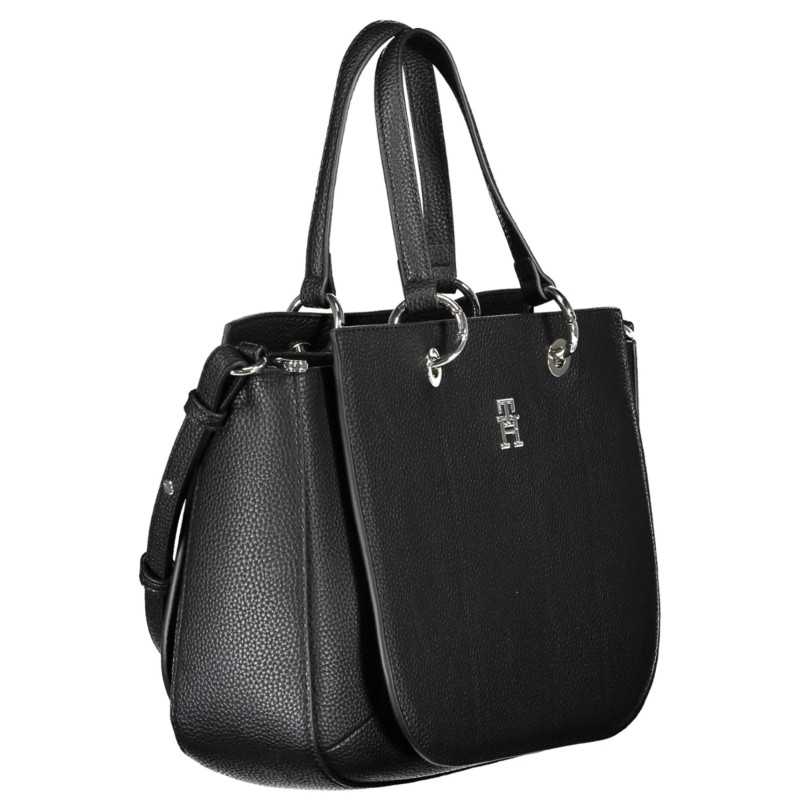 TOMMY HILFIGER BLACK WOMEN'S BAG