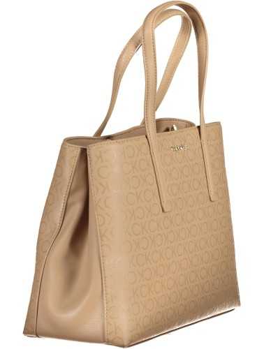 CALVIN KLEIN BEIGE WOMEN'S BAG