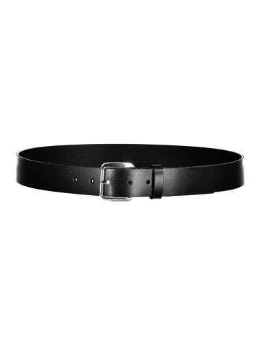 CALVIN KLEIN BLACK MAN LEATHER BELT