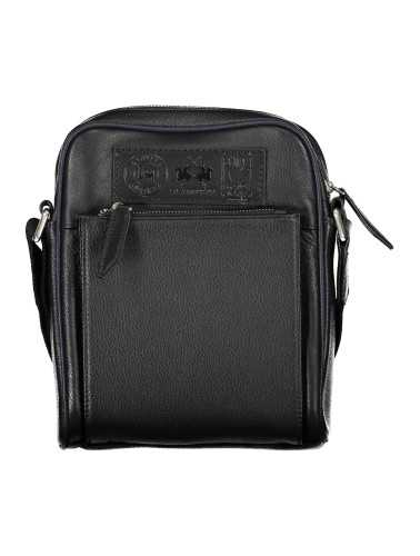 LA MARTINA BLACK MAN SHOULDER BAG