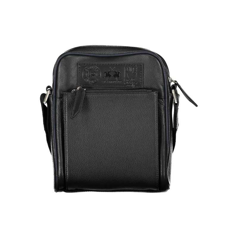 LA MARTINA BLACK MAN SHOULDER BAG