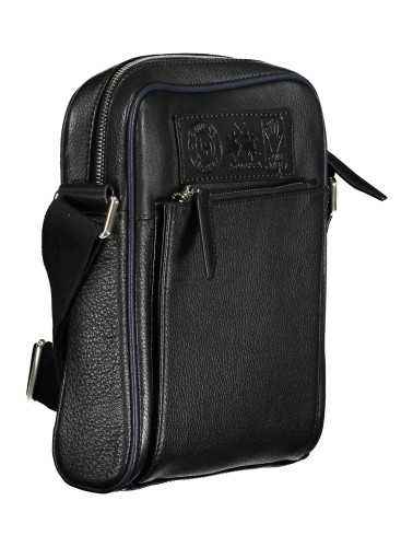 LA MARTINA BLACK MAN SHOULDER BAG