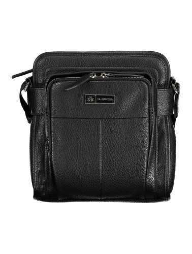 LA MARTINA BLACK MAN SHOULDER BAG