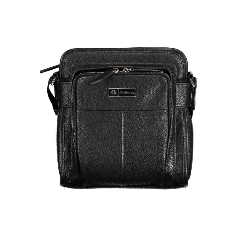 LA MARTINA BLACK MAN SHOULDER BAG