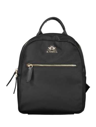 LA MARTINA BLACK WOMEN'S BACKPACK