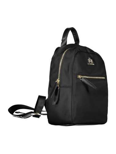 LA MARTINA BLACK WOMEN'S BACKPACK