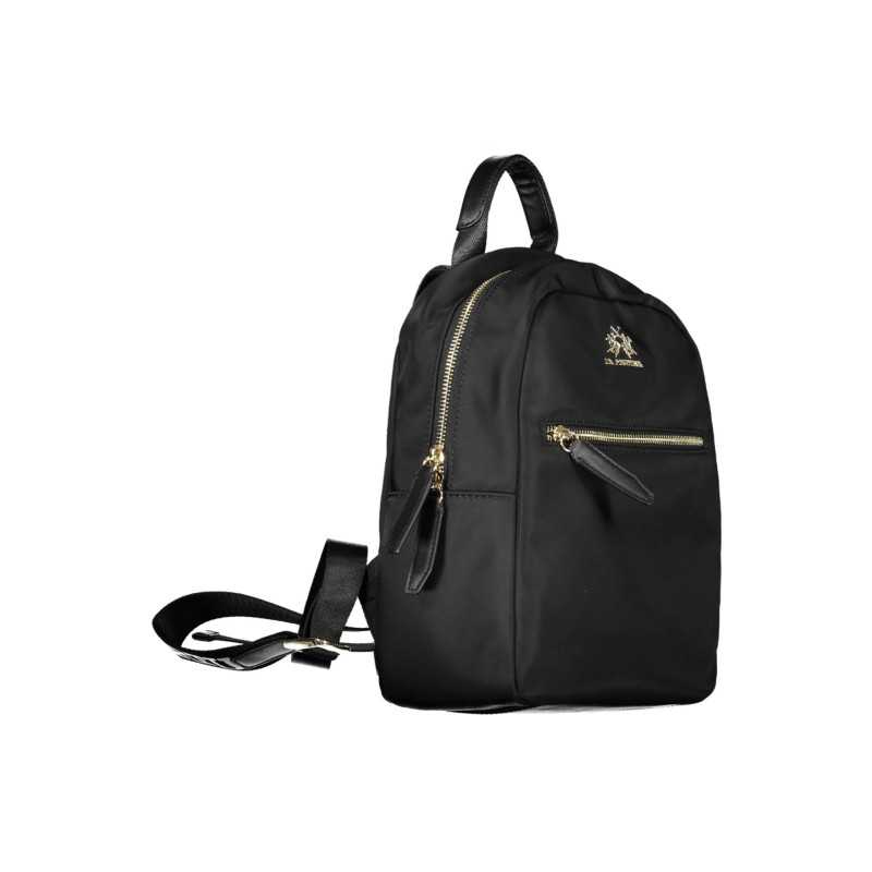 LA MARTINA BLACK WOMEN'S BACKPACK