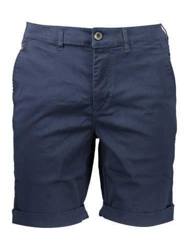 LA MARTINA BLUE MEN'S BERMUDA PANTS